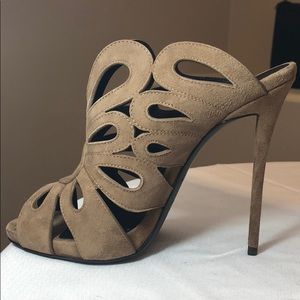 Designer new Giuseppe Zanotti high heels back open